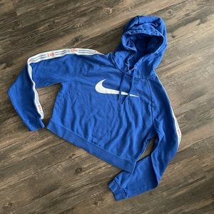 S || Ocean Blue Nike Longsleeve Crop